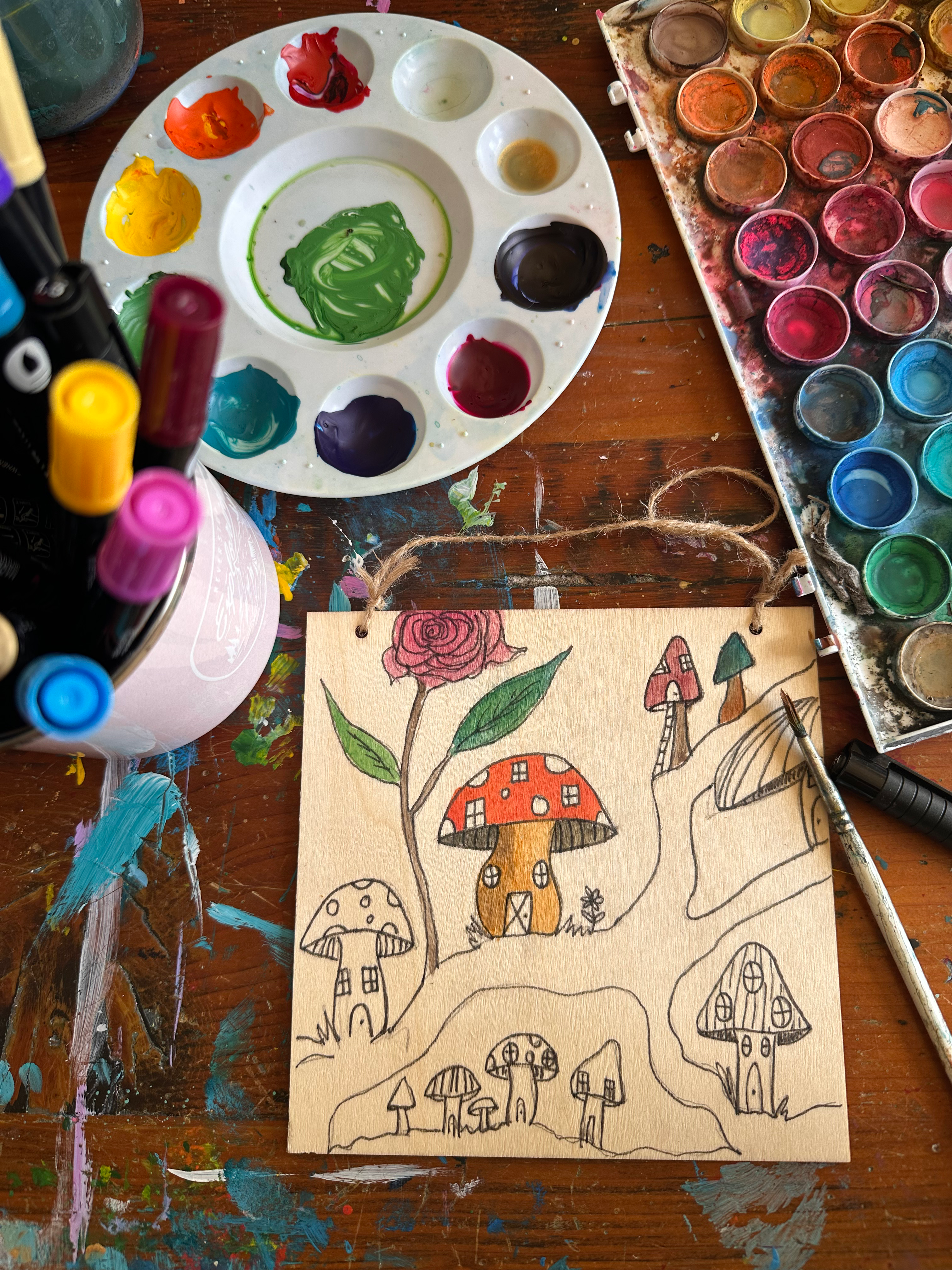 MONDAY 13th APRIL Mushroom Village