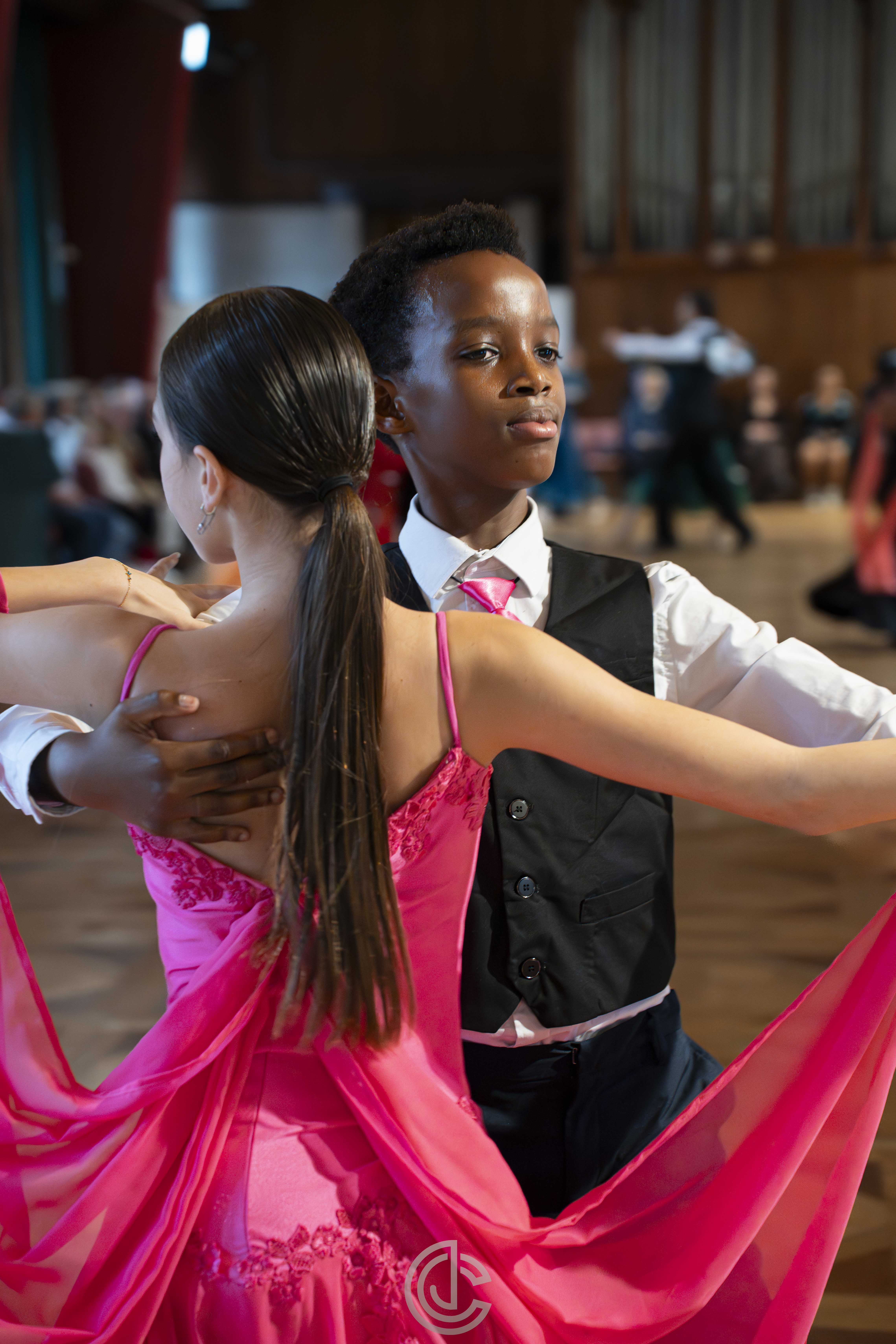 Performances des couples de danseurs à Rouen