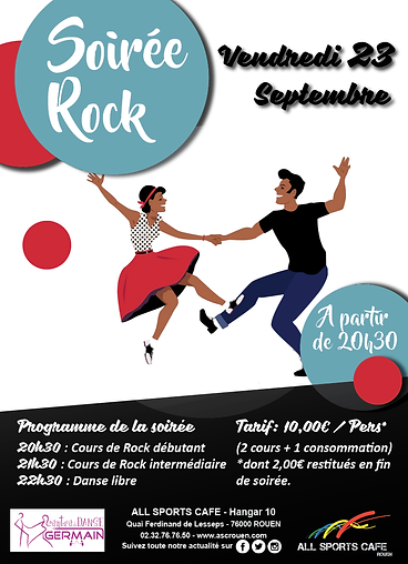 2 heures de cours rock à rouen