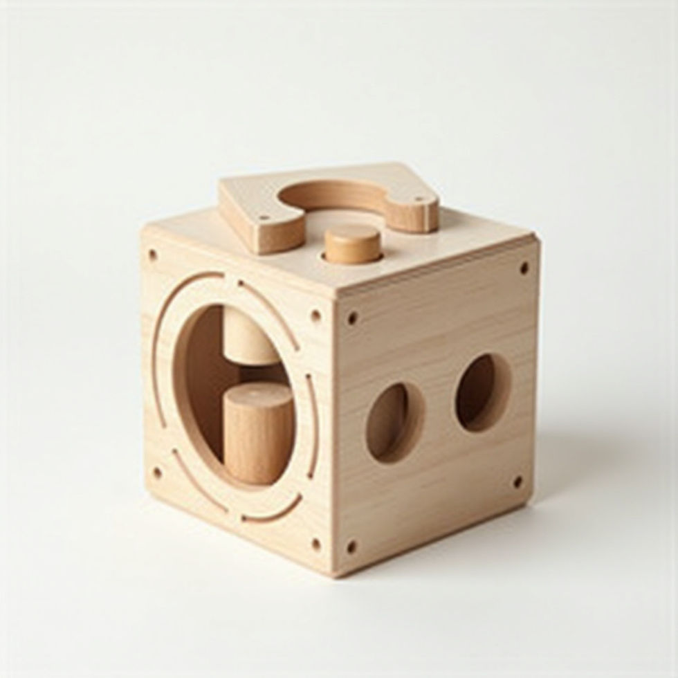 Cubo Atividades Montessoriano