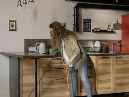 “The Kitchen Cleanup: Comedy of Crumbs and Courage”