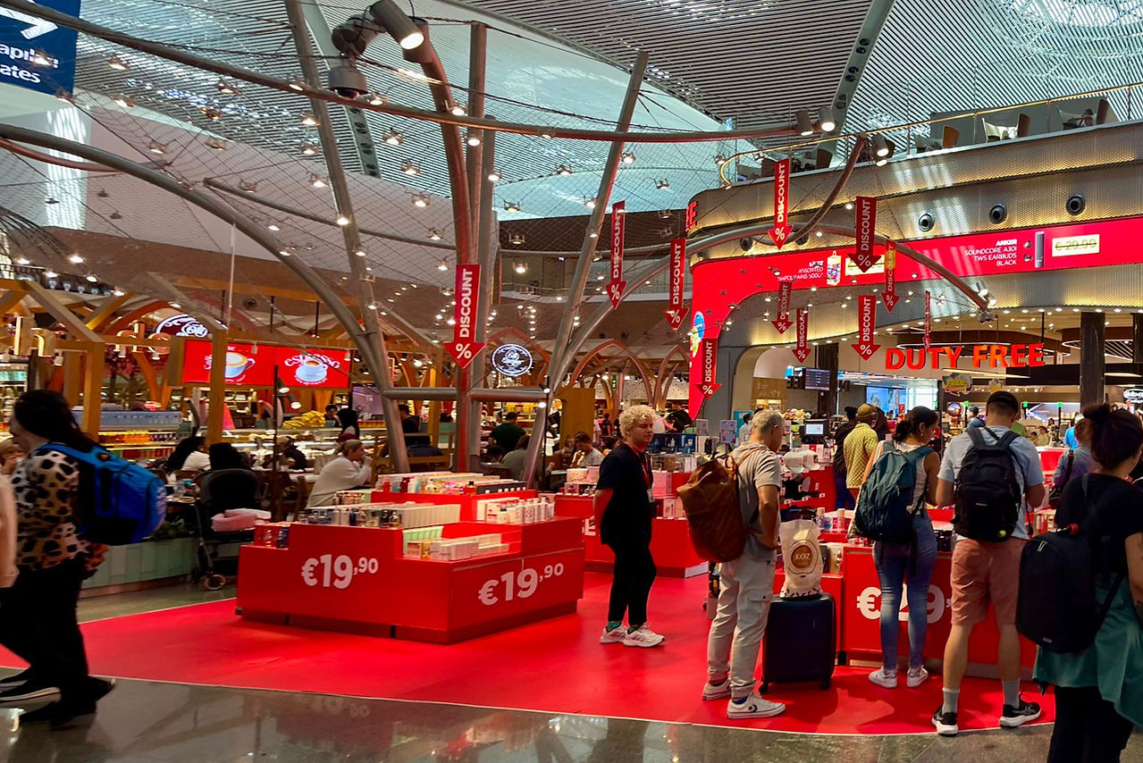 Presentación de producto con diseño estratégico en Estambul