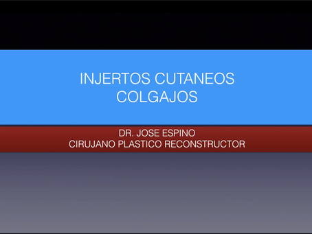 Cirugía plástica y reconstructiva I y II - Dr. José Agustín Espino