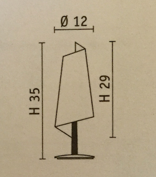 Miniatura: Lampada tavolo Isabelle