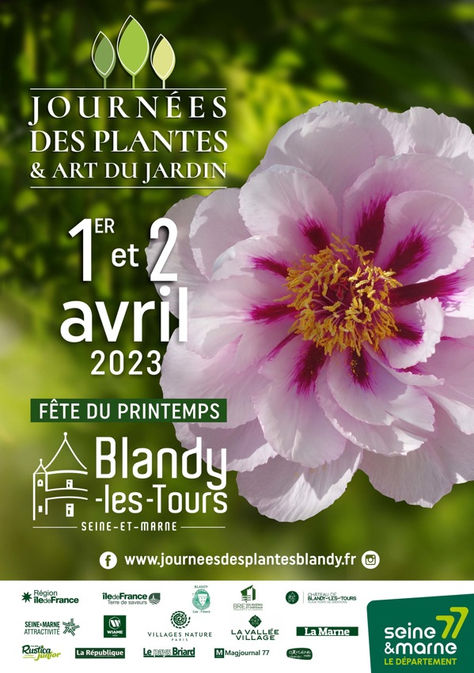 Bloc-notes Fêtes des plantes -Printemps 2023