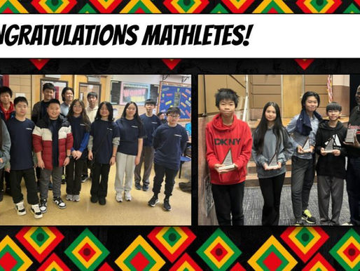 Celebrate Mr. Sampson and the Marie Curie Mathletes
