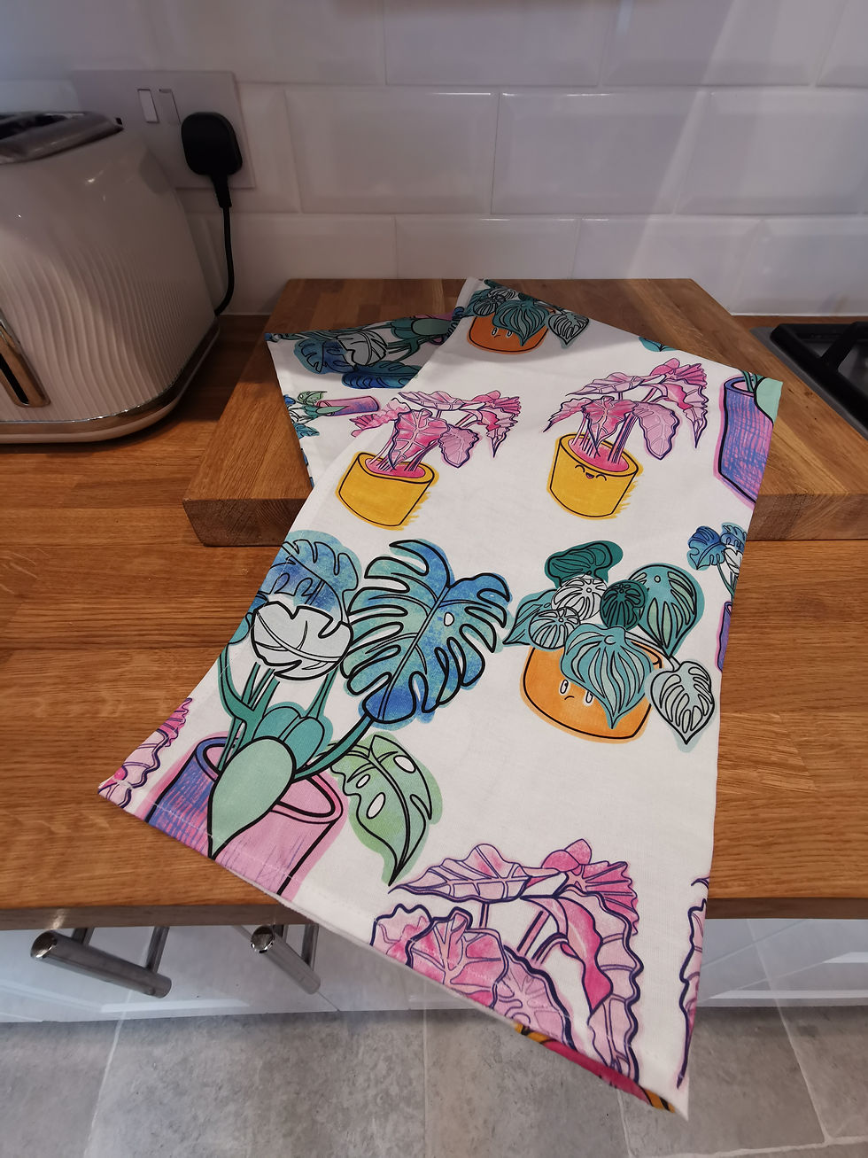 Thumbnail: Tea towel house warming gift