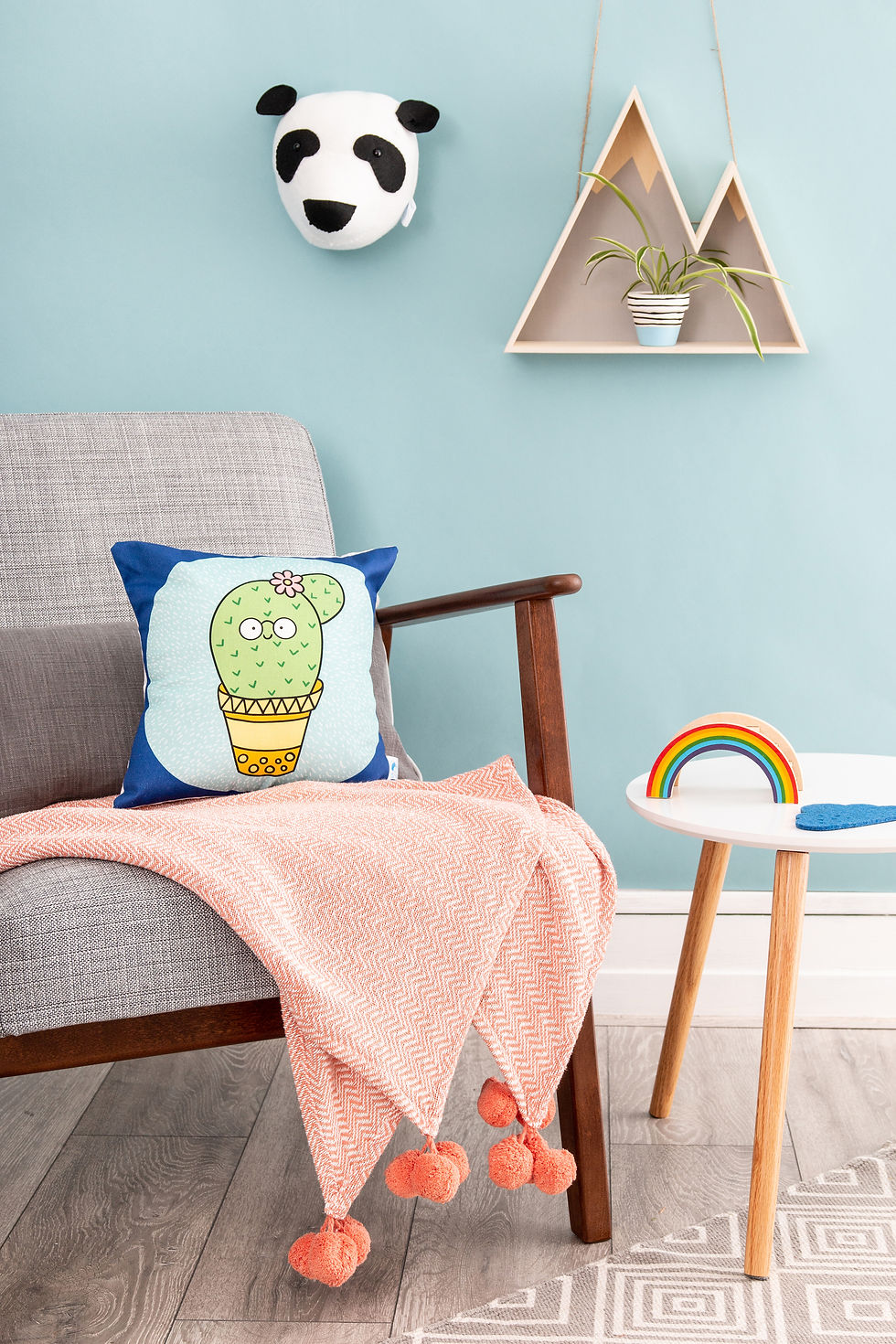 Thumbnail: Cactus plant pillow for plant lovers