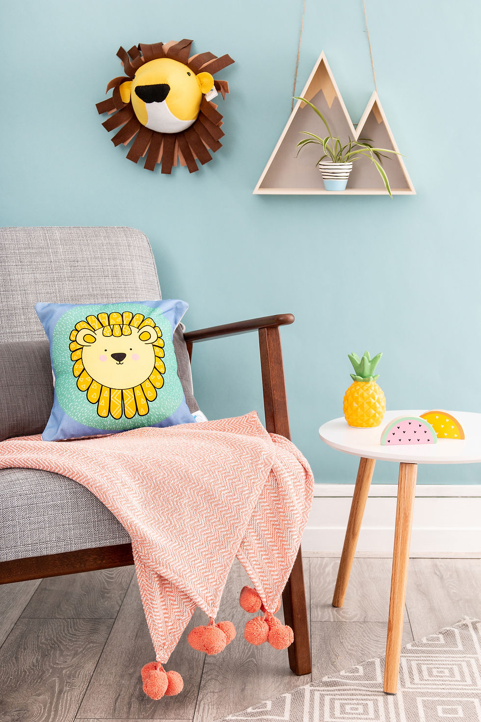 Thumbnail: Safari lion cushion