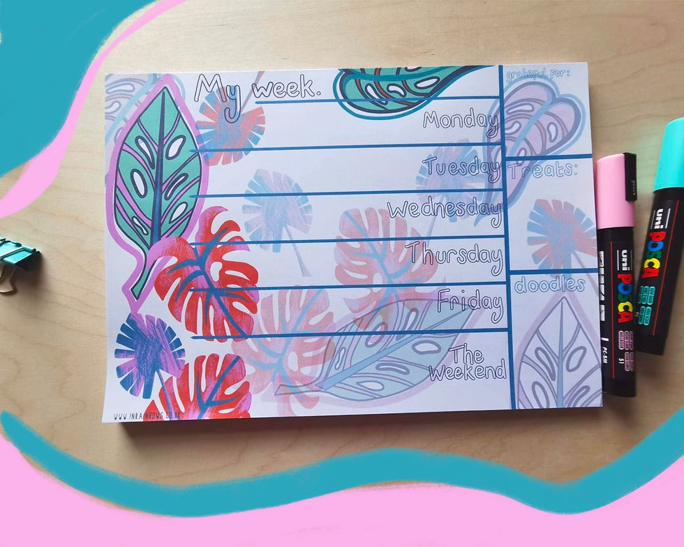 Thumbnail: Tear off A4 leaf planner