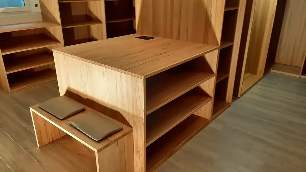 dressing sur mesure en bois