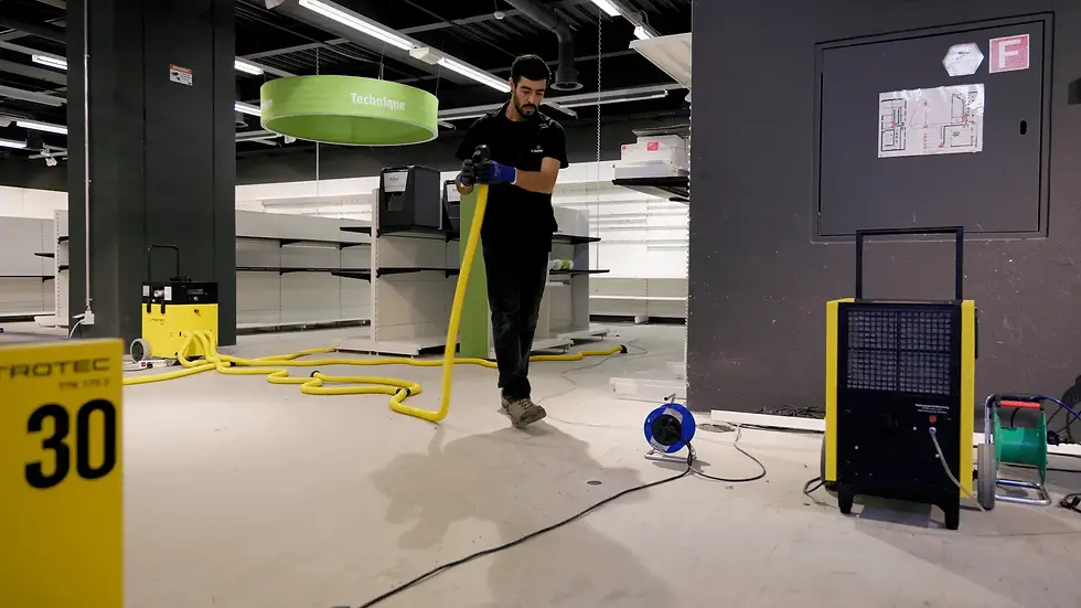 Intervention assainissement bâtiment