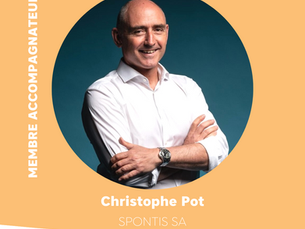 Christophe POT, nouveau membre accompagnateur des créateurs et repreneurs d’entreprise