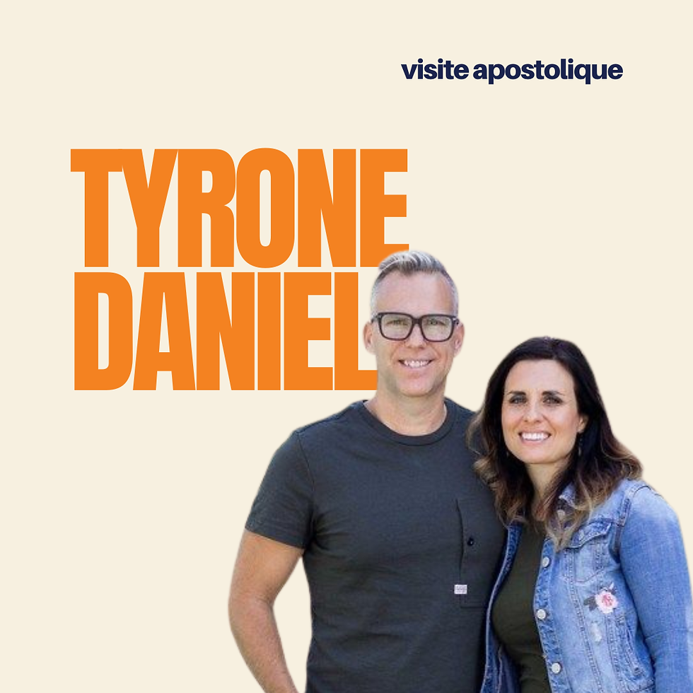 Visite apostolique avec Tyrone Daniel
