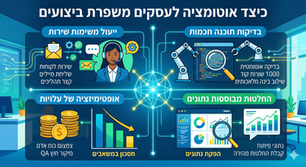 המדריך לשיפור ביצועים: איך אוטומציה הופכת את העסק שלך לתחרותי יותר?