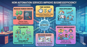How automation services improve business efficiency