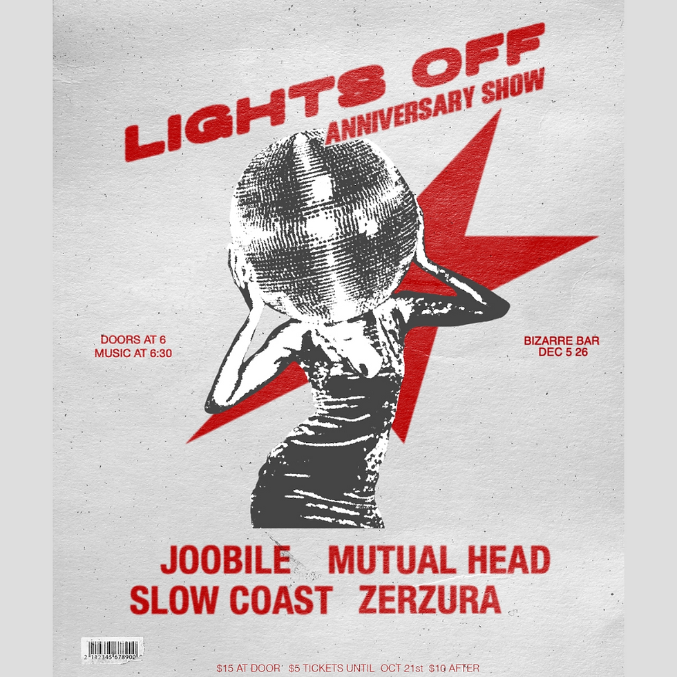 Lights Off 4 Year anniversary show