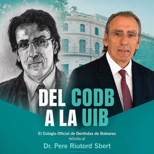 EL CODB FELICITA AL DR. PERE RIUTORD SBERT POR SU NOMBRAMIENTO COMO RECTOR DE LA UIB