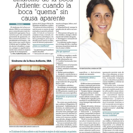 Página del periódico sanitario Salut i Força