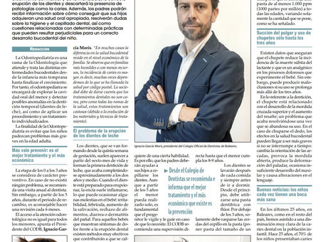 El CODB recomienda visitar al odontopediatra cuando el bebé cumpla 1 año