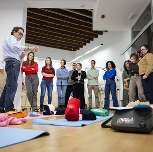 Curso del primeros auxilios en el CODB