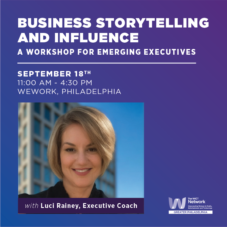 Business Storytelling & Influence: A Workshop for Emerging Executives