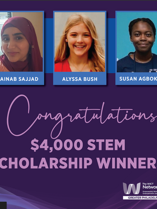 2026 STEM Scholarship Winners