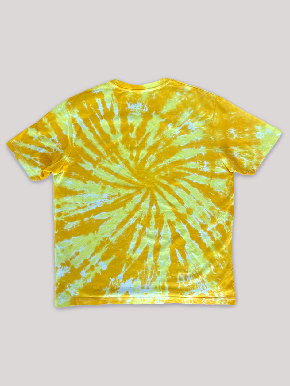 Thumbnail: Yellow tie-dye T-shirt
