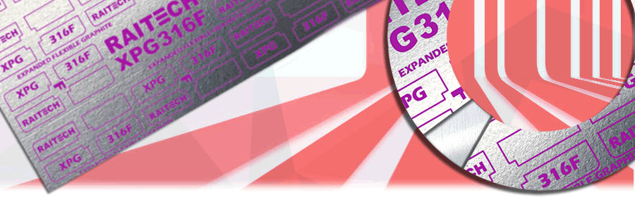 lamina de grafito con refuerzo de lamina lisa inoxidable 316L, para uso en vapor y altas temperaturas