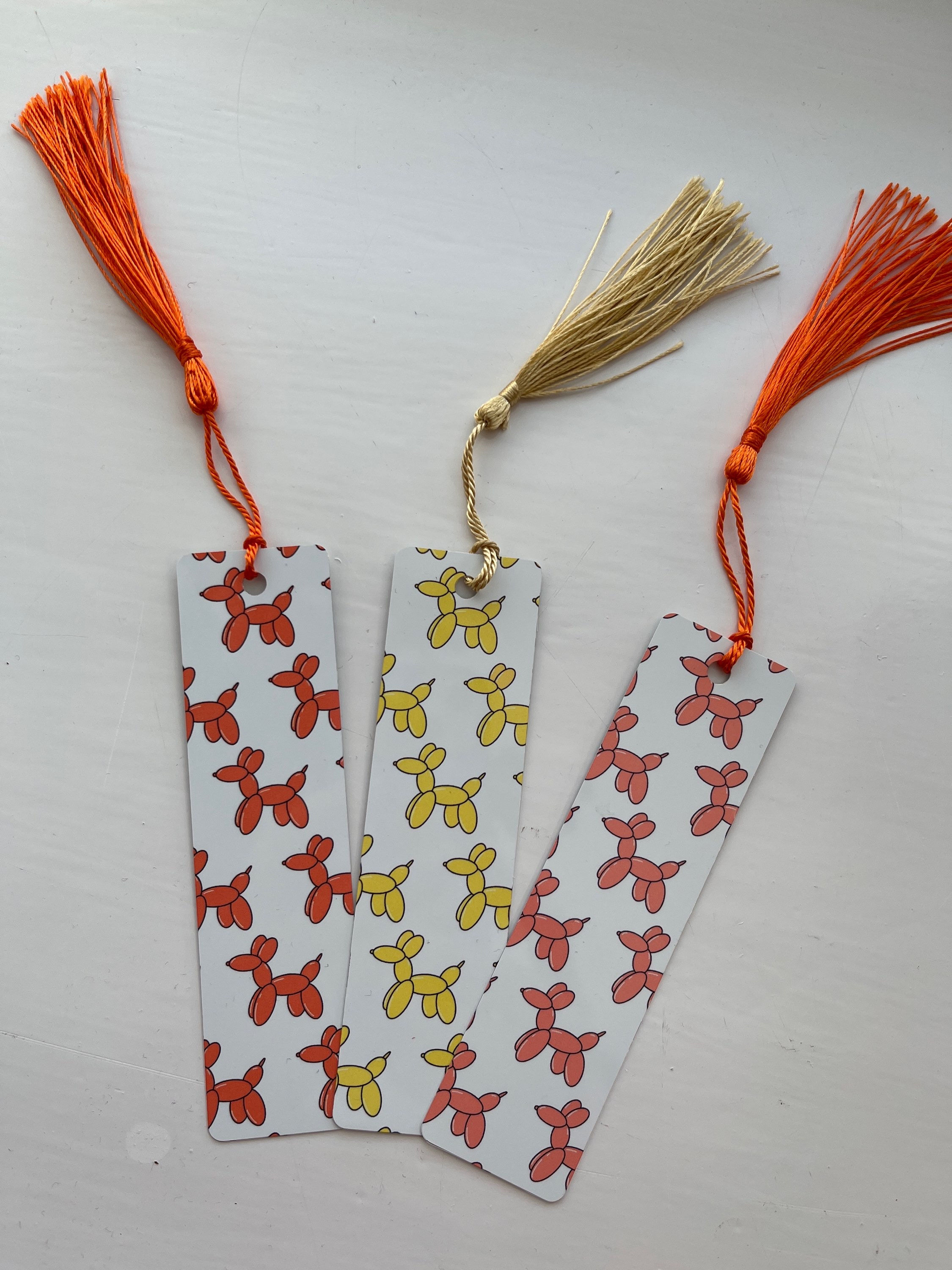 Balloon Dog Bookmark - small