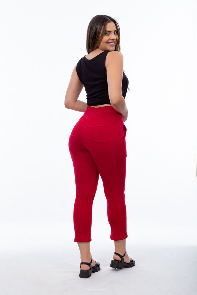 Miniatura: Calça Moletom Elastano - Jade