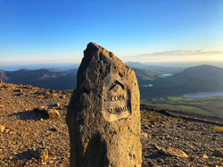 Summit Sign on Snowdon
