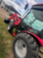 Thumbnail: TYM 474 COMPACT TRACTOR W/ CAB & LOADER