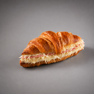 Croissant au jambon
