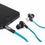 Thumbnail: GOgroove audiOHM iDX Stereo Earbuds with Hands-Free Microphone, Noise Isolation