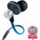 Thumbnail: GOgroove audiOHM iDX Stereo Earbuds with Hands-Free Microphone, Noise Isolation