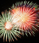 Feuerwerk-Shows