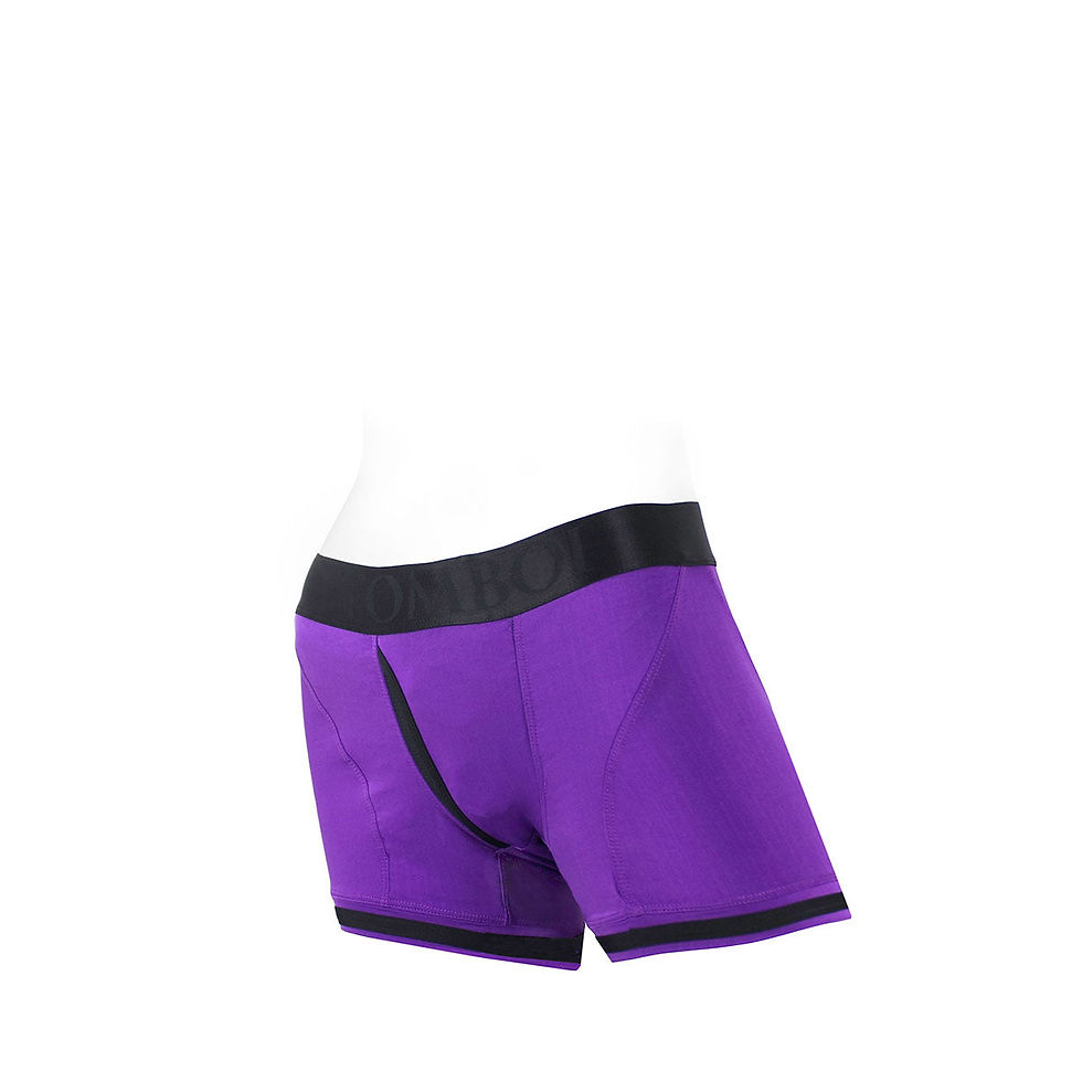 Thumbnail: SpareParts Tomboii Purple/Black Nylon - Small