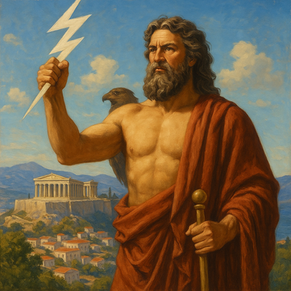 Who was Zeus? The Greek God.
