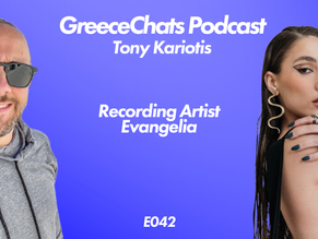 Interview with Evangelia, Greek-American Recording Artist, by Tony Kariotis.