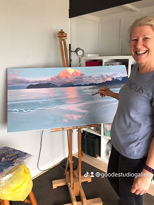 Sunrise in the West in progress