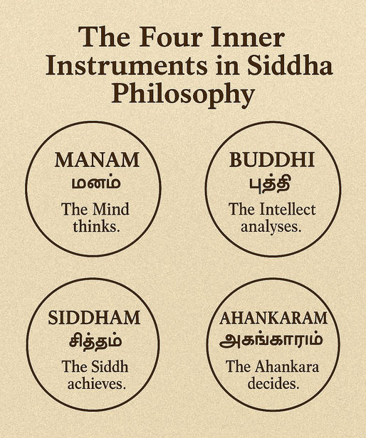 Unveiling the Inner Instruments in Siddha Philosophy: The Core of Conscious Function