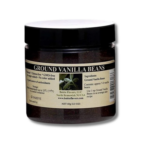 Pure Ground Vanilla Beans baktoflavors