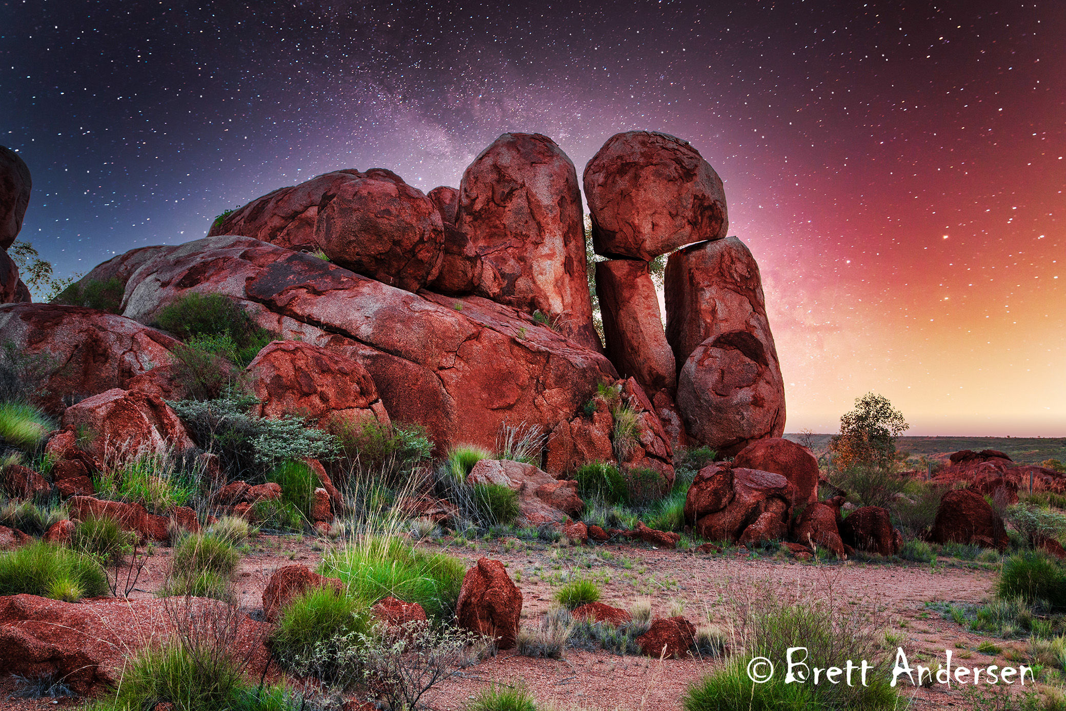 Karlu, Karlu (The Devils Marbles) Northern Territory, Australia.