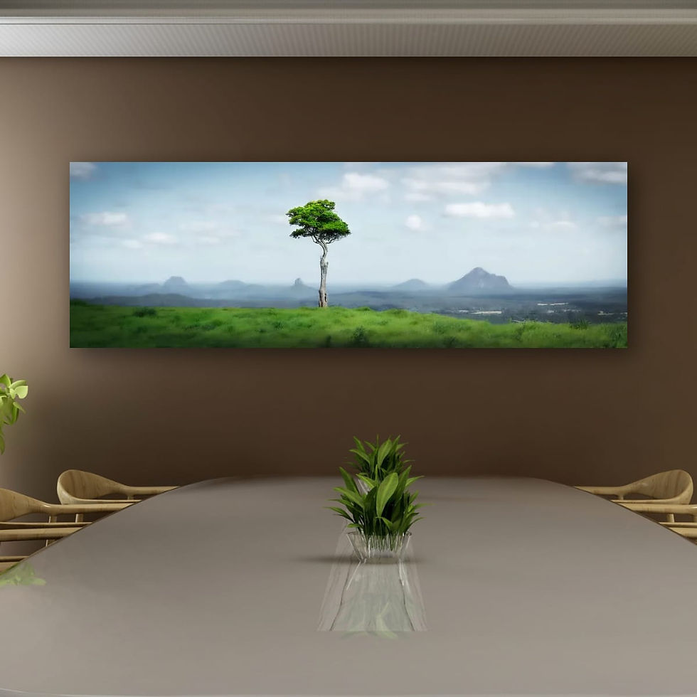 Thumbnail: Panoramic Image - One Tree Hill - Maleny, South East Queensland.