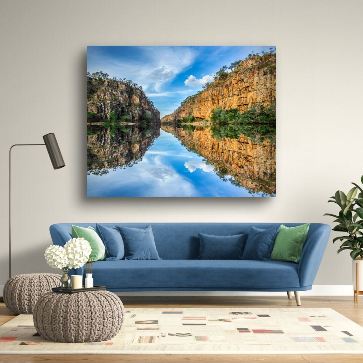 Artistic Treatment of Katherine Gorge, Nitmiluk National Park, NT.