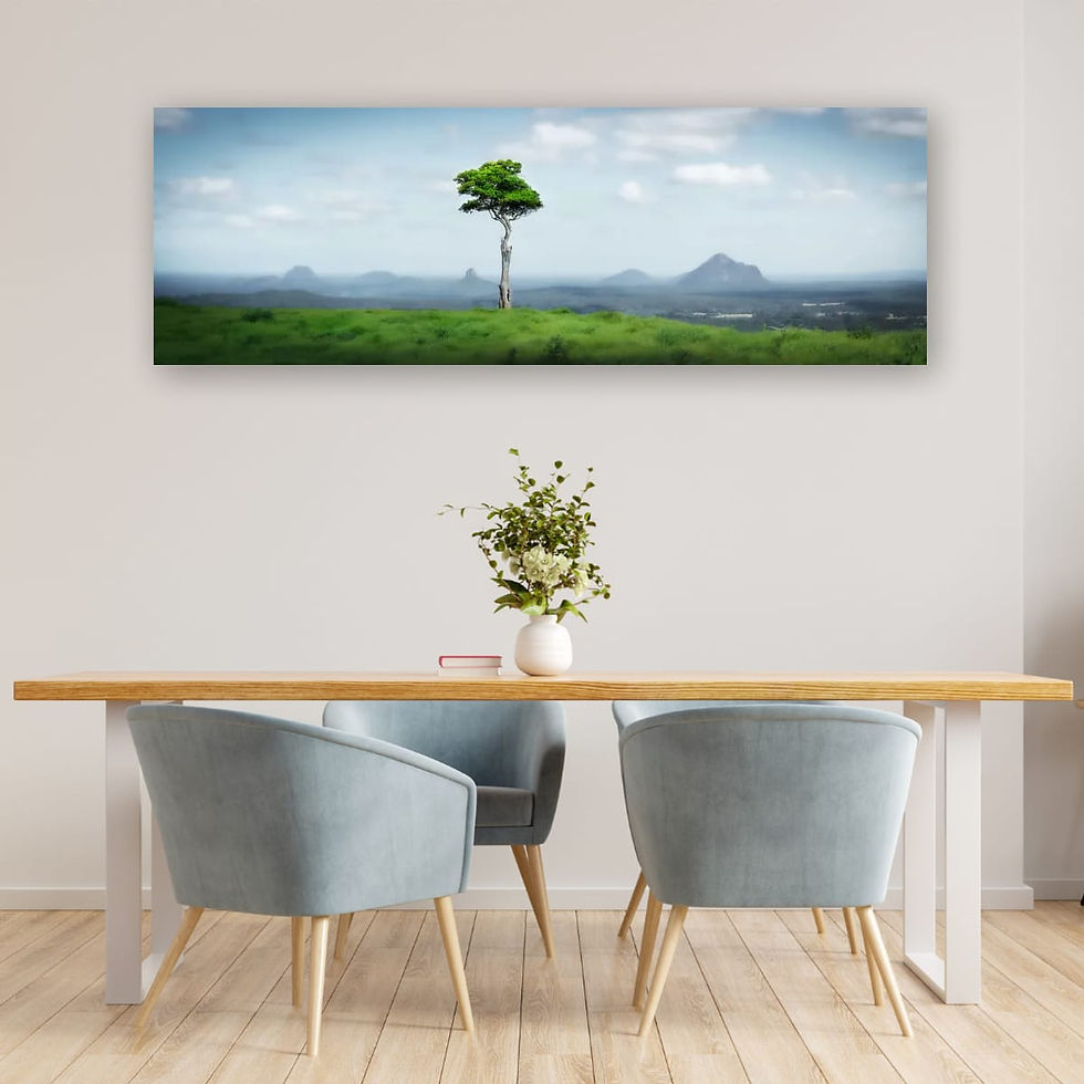 Thumbnail: Panoramic Image - One Tree Hill - Maleny, South East Queensland.