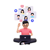 Online Spanish Conversation Classes Icon