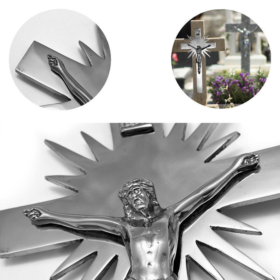 Miniatura: Crucifixo Raio de Sol