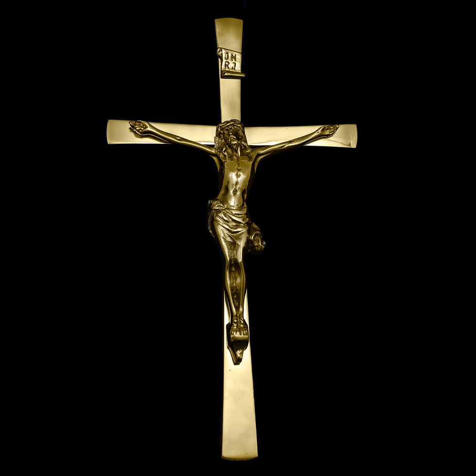 Miniatura: Crucifixo Ponta Larga